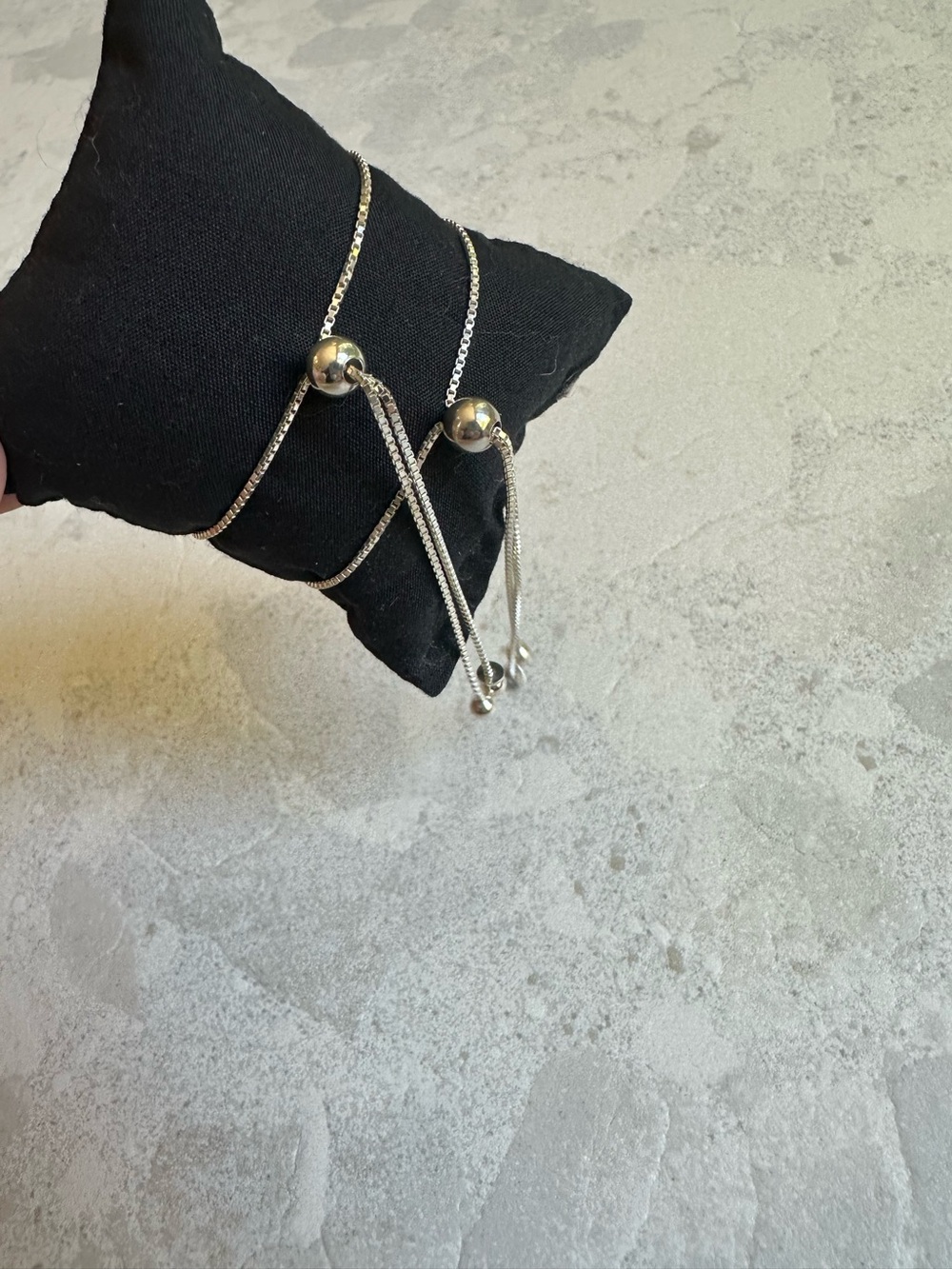 Druzy Gemstone Bracelet Bundle Set of 2 Sterling Silver Handmade Adjustable - Picture 4 of 9